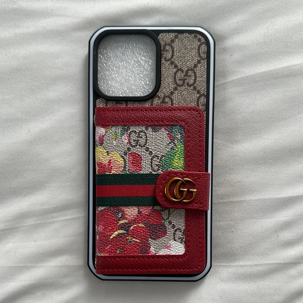 Mikes Treasure Crafts Gucci Red iPhone Case - iPhone 14 Pro Max